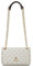 NINE WEST Damen Tristian Mini Convertible Crossbody Flap Umhängetasche, Bimsstein-Logo