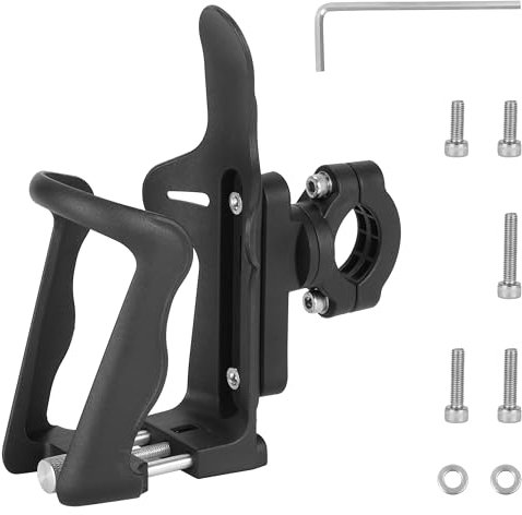Belle Vous Wasserflaschenhalter für Fahrräder - 360 Grad drehbarer Getränkehalter Fahrrad - Trinkflaschenhalter für Rennräder oder Mountainbikes - Fahrradflaschenhalterung