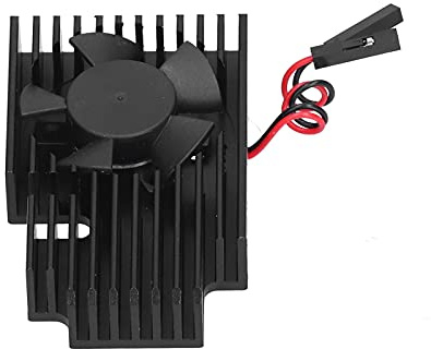 ViaGasaFamido Kylfläns 3 Kylflänssats med Kylfläkt, Aluminiumkylare för CPU-temperaturkontroll, Kompakt Design för små Enheter och Industriella Projekt