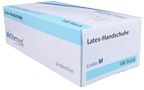Latexhandschuhe Einmal puderfrei M 100 St