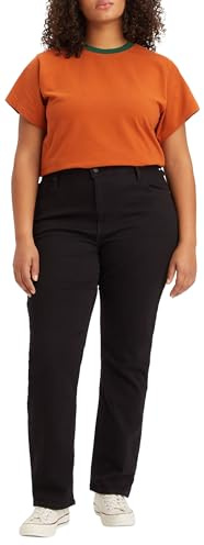 Levi's Plus Size 724 High Rise Straight Jeans Femme Black Sheep 16 S