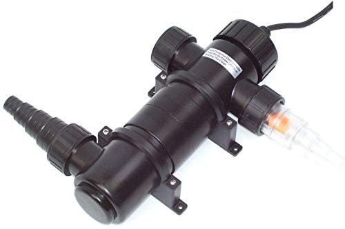 D&L Filtro de luz UVC depurador de agua, dispositivo UV, eliminador de algas para estanque [UVC-11W 55088] AWZ