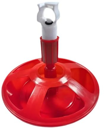 Guangcailun Abreuvoir pour poules et canards - Installation facile - Eau toujours fraîche et propre - Anti-débordement - Fournitures pour animaux de ferme