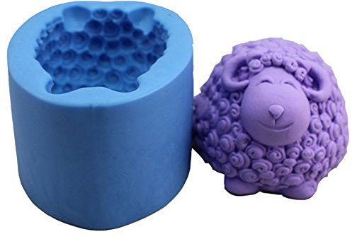 LC Cute Goat N119 Craft Art Silikon Seife Form Craft DIY, Seifengießform Kerze handgefertigt