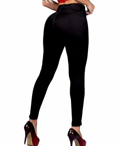 ARANZA Colombian Pants UP Jeans Black Butt Lifting for Women Pantalones Colombianos Levanta Cola Originales - High Waisted Levanta cola Jeans Colombian Butt Lift Skinny