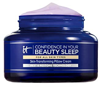 IT Cosmetics Confidence in Your Beauty Sleep - Anti-Aging Night Cream - Visibly Improves Fine Lines, Wrinkles, Dryness, Dullness & Loss of Firmness - With Hyaluronic Acid - 4.06 fl oz