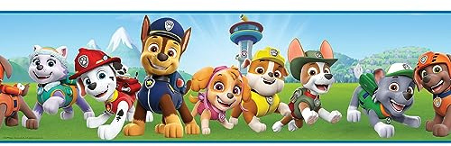 RoomMates RMK12133BD Paw Patrol Peel & Stick Wallpaper Border