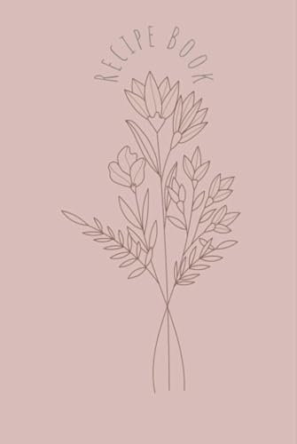 Blush Recipe notebook for Adults
