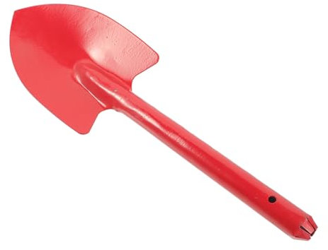 Parliky Pala para Chimenea Pala para Cenizas Pala Gruesa para Limpiar Carbón Pala De Metal para Uso En Jardín