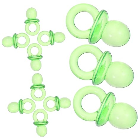 HEALSOPTHY Shower Mini Ciucci Trasparenti in Sacchetti Decorazioni Resistenti per Regali e Accessori Festa Neonata per Bomboniere