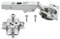 Blum 71B3550 Clip Top Blumotion Hinge Corner Stop For Quiet Shutting of Doors Includes Mounting Materials