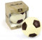 CHOCOLISSIMO - Fußball aus Schokolade, Schoko-Fußball Geschenk, Vatertagsgeschenk Schokolade, Süßes Geschenk für Fußball-Fans, Ideal für Geburtstag, Vatertag, Kindergeburtstag, Für Erwachsene & Kinder