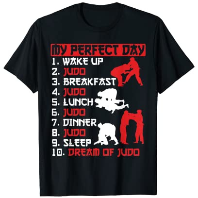 Divertido Judo MMA Artes Marciales Mixtas Lucha Deportes Hombres niños Camiseta
