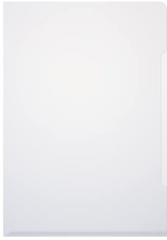 Oxford Sichthülle A4, glasklar, oben und rechts offen, PVC, 100 Stück