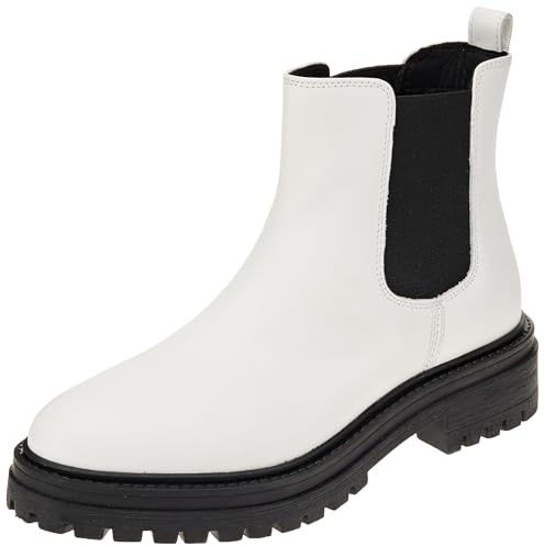 Geox D Iridea D04HRB000, Stivali Donna, White, 40 EU