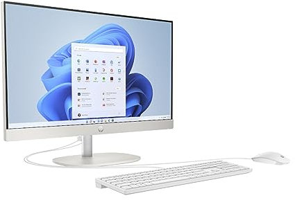HP All-in-One PC 27-cr0105ng [68,5cm (27) FHD-Display, Ryzen 5 7520U, 16GB RAM, 512GB SSD, Windows 11]