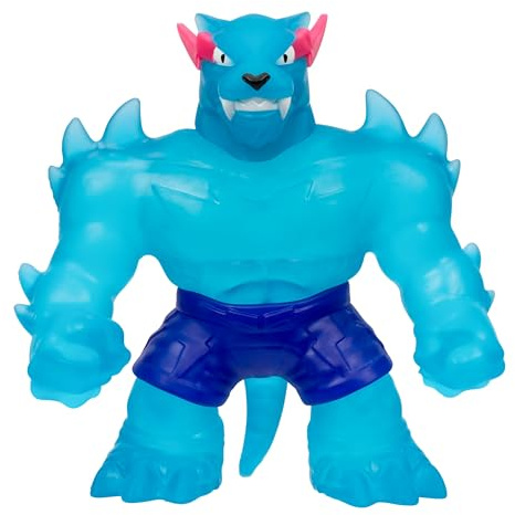 MrBeast Lab – dehnbarer Iconic Panther der Heroes of GOO JIT Zu; Drücke und dehne den Panther von MrBeast bis zu 3X in seiner Größe; Sammle alle 3 Figuren; Iconic und Legendary