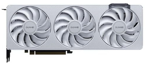 WEELIAO GUNNIR Intel Arc B580 12 GB Photon OC GDDR6 2850 MHz Dreifachlüfter-Grafikkarte (192 Bit, PCI-Express 4.0 x8, HDMI/DisplayPort, unterstützt 4k) (Weiß)