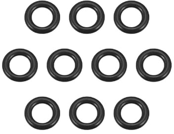 O-Ringe 1mm Schnurstärke NBR 70 1-20mm Innendurchmesser Dichtungsringe (5, 3x1)