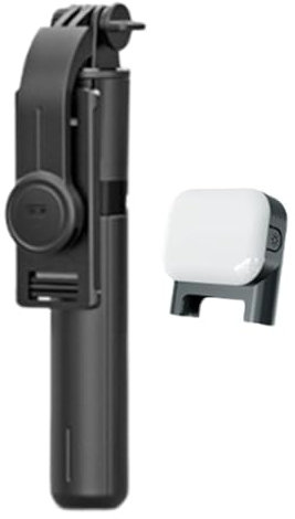 Wireless Selfie Stick, retráctil Smartphone Tripod, Small Tripod Stand, Portable Live Photo Tripod, 360 grados Rotatable Tripod, Travel Tripod Stand, Wireless Tripod for Phone, Outdoor Scenery