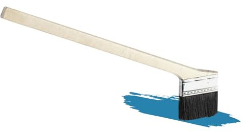 Detail Paint Brushes - Paintbrush | Thick Chip Paint Brush | Stain Brushes Set For Wall & Painting | Stain Paint Tool For Wood | Paint Brush For Walls, Dusting, Limewash, Wood Deck And Fence