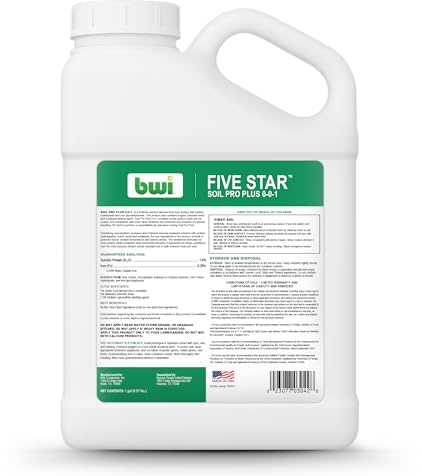 Soil Pro Plus Root Promoter & Fertility Enhancer - Soil Conditioner for Healthy & Strong Plant Growth - Humic Acid Fertilizer with Amino Acids, Kelp Extract & Carbohydrates - 1 Gallon
