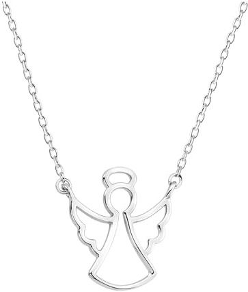 Sofia Milani - Collar para Mujeres en Plata de Ley 925 - Colgante de Ángel - 50136