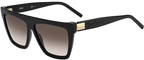 BOSS Unisex 1153/s Sunglasses, 807/HA Black, 57