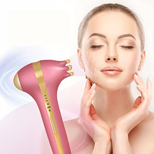 P-Beauty Cosmetic Accessories Appareil de beauté 3 en 1 pour le rajeunissement de la peau grâce à la radio et à la thérapie EMS avec fonction de refroidissement - Effet anti-âge - Raffermit la peau.