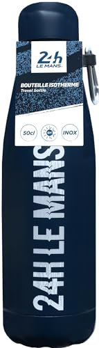 Gourde isotherme bleu 500ML - Produit Officiel 24H LE MANS
