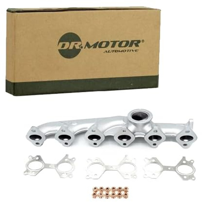 DR.MOTOR AUTOMOTIVE DRM28202S Collettore di scarico con guarnizioni con materiale di fissaggio con bulloni/viti