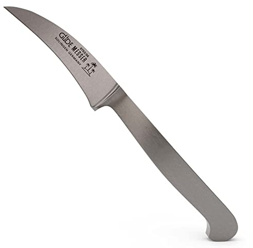 GÜDE Solingen - Tournierkniv smidd, 6 cm, allt stål, KAPPA, Handmade Tyskland