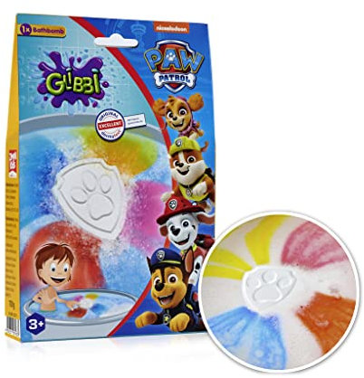 Simba 105953571 - Paw Patrol Badebombe, Badewannenspielzeug, Bunter Schaum Für Die Badewanne, Magischer Farbeffekt, Badespaß, Ab 3 Jahren