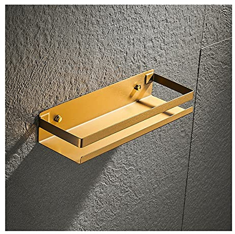 Mensola angolare da bagno moderna nera opaca, mensola da parete per doccia o vasca da bagno, divisorio per piccoli spazi, elegante set di accessori da bagno