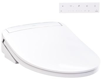 TOTO® WASHLET® KS6 Electronic Bidet Toilet Seat with Instantaneous Water Heating, PREMIST and EWATER+ Wand Cleaning, Elongated, Cotton White - SW3946#01