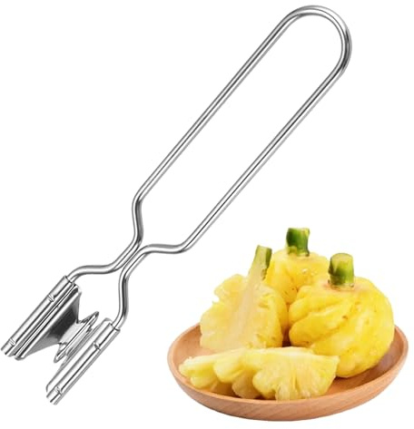 Descorazonador De Piña - Pelador De Piña De Acero Inoxidable,Accesorio De Cocina, Quitahuesos Multifuncional Para Fiestas Barbacoas Picnics Jardín Partidos Acampada