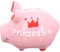 KCG Keramik Sparschwein Prinzessin ca. 12.5cm x 9cm
