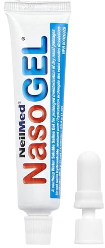 NeilMed NasoGEL for Dry Noses, Drip-Free Gel Spray, Moisturizes & Soothes Nasal Passages, 1 fl oz