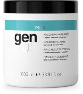 Maschera Nutriente di latte per capelli estresado e tratados 1000 ml Genus