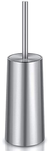 WITAIR Toilet Brush and Holder, Toilet Brush 304 Stainless Steel, Toilet Bowl Brush for Bathroom Toilet-Ergonomic, Elegant,Durable