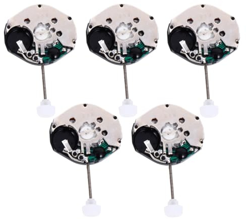 Hemobllo Movimiento De Reloj De Pulsera De Cuarzo Compacto 1.10X0.70X0.07In Accesorios De Reparación Piezas De Repuesto para Relojeros Uso Diario Fácil Instalación