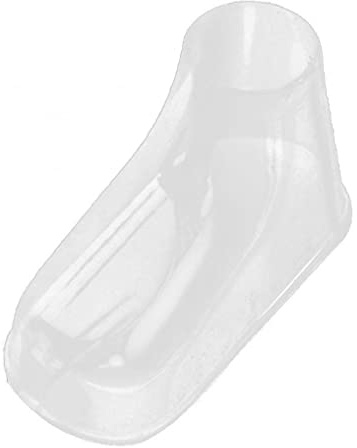 TOSSPER 30 Pcs Clear Plastic Foot Feet Feet Pantalling Kid Kiddler Booties Zapatos Soporte De Calcetines Soporte De Soporte Shaper (10 Cm)