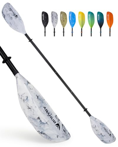 Abahub Justerbar kajakpaddling 210 cm till 230 cm aluminium