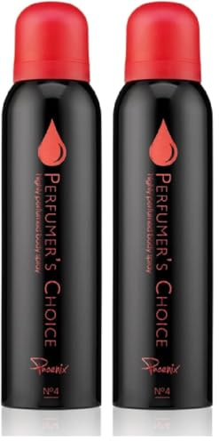 PERFUMER'S CHOICE No 4 di Phoenix da 150 ml Spray corpo profumato unisex, Fragranza unisex di lusso - Profumo da donna e da uomo, persistente, Profumo e Dopobarba di Milton-Lloyd, 150ml
