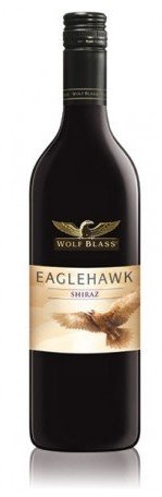 6x 0,75l - 2021er - Wolf Blass - Eaglehawk - Shiraz - South Australia - Australien - Rotwein trocken