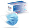 S&S-Medical 100 stuck Masken IIR 3-lagige Einwegmasken CE 98% surgical mask zertifizierte medizinisches Gerät atmungsaktiv geeignet für empfindliche Haut hellblaue Farbe