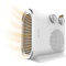 Cecotec Calefactor Eléctrico ReadyWarm 2050 Max Dual White, Termoventilador 2000 W, 2 niveles de potencia y 3 modos de funcionamiento, 20 m2