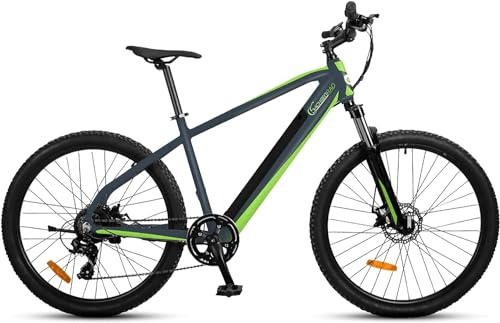 SachsenRAD E-Bike R8 Ranger/RR avec Certification TÜV, autonomie jusqu'à 100KM | VTT électrique de Seulement 21KG, avec Freins Hybrides-hydrauliques,Vélo électrique de 26'' pour Homme et Femme