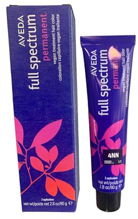 AVEDA Full Spectrum Permanent Vegan Treatment Hair Color Natural Series - 4NN, 80 g