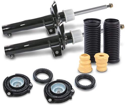 ATEC Germany 2x ammortizzatori anteriori +cuscinetto a cupola +kit di